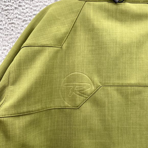 Rossignol Jacket Adult Medium Green SoftShell Ski Snowboard Sample Outdoor Men's - Picture 9 of 11
